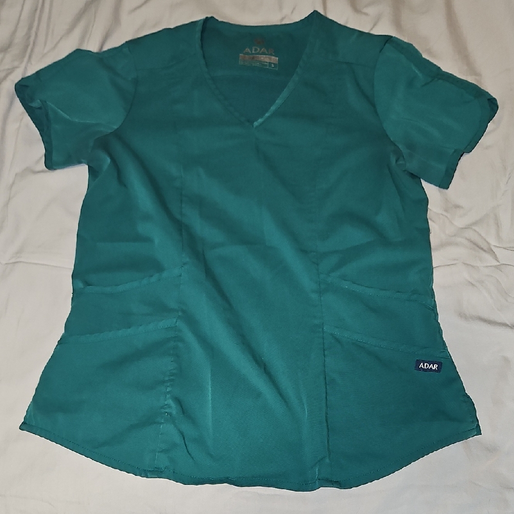 Adar Pro Core Classic Scrub Set - Hunter Green